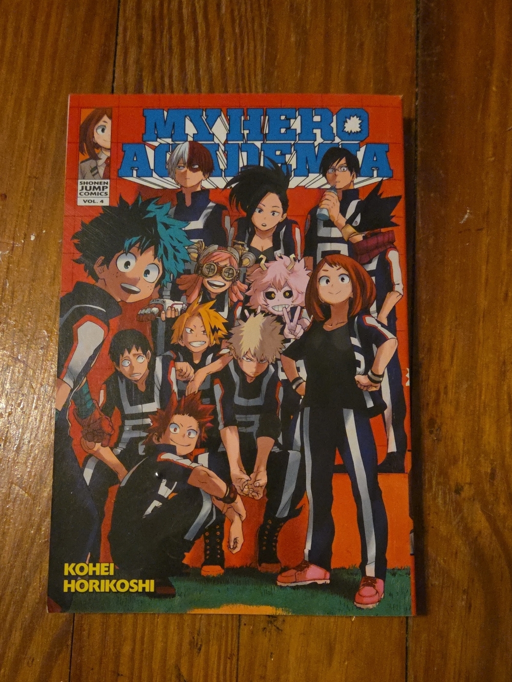 My Hero Academia Vol. 4 Manga